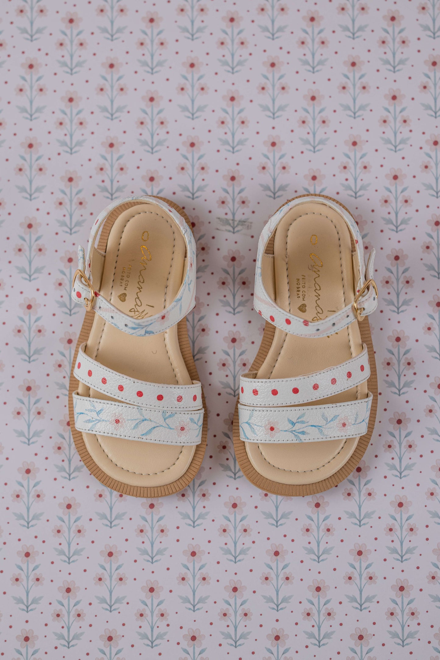 Sandália Infantil Ananás Claire por Mariana Jabur