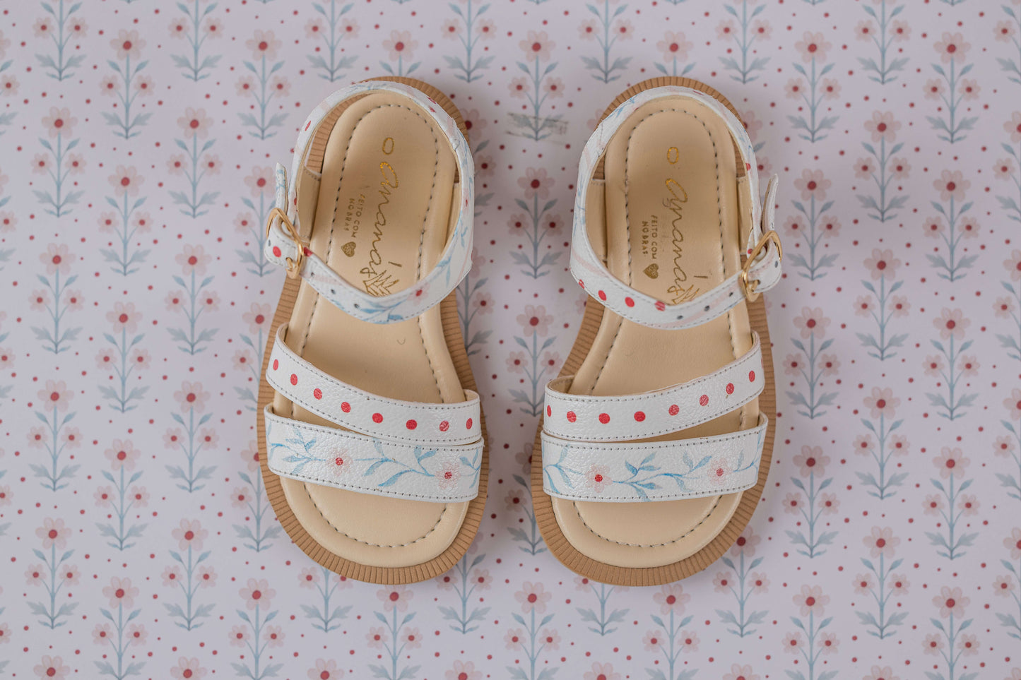 Sandália Infantil Ananás Claire por Mariana Jabur