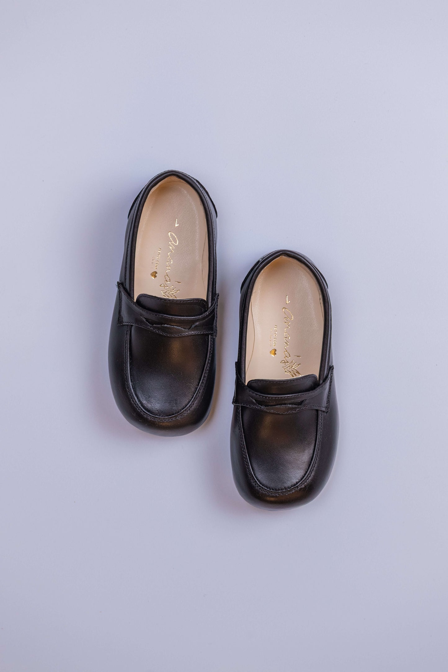 Sapato Infantil Ananás Teco Couro Preto