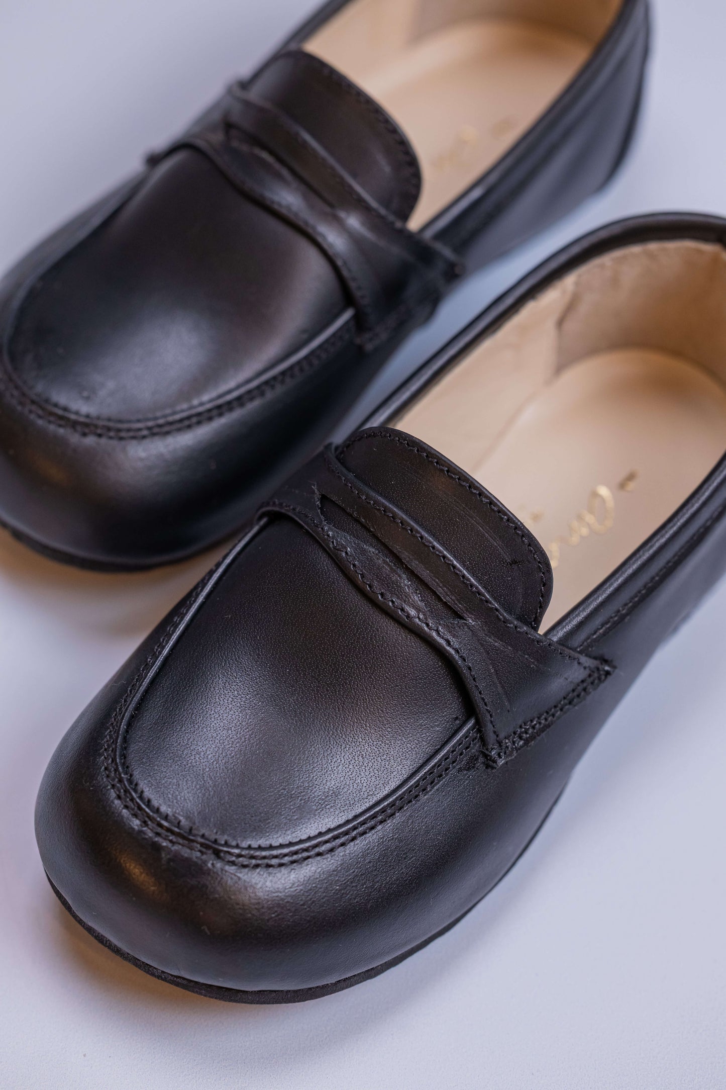 Sapato Infantil Ananás Teco Couro Preto