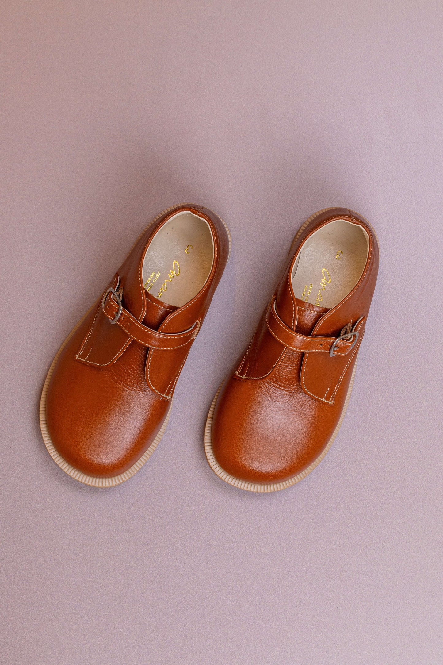 Bota Infantil Ananás Zoe Couro Caramelo