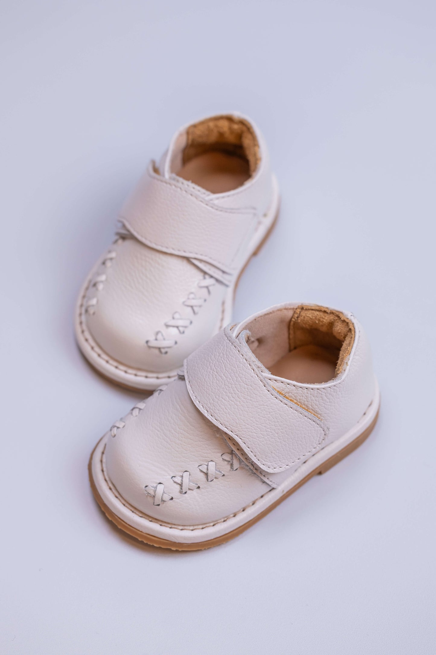 Sapato Infantil Ananás Jimmy Couro Branco