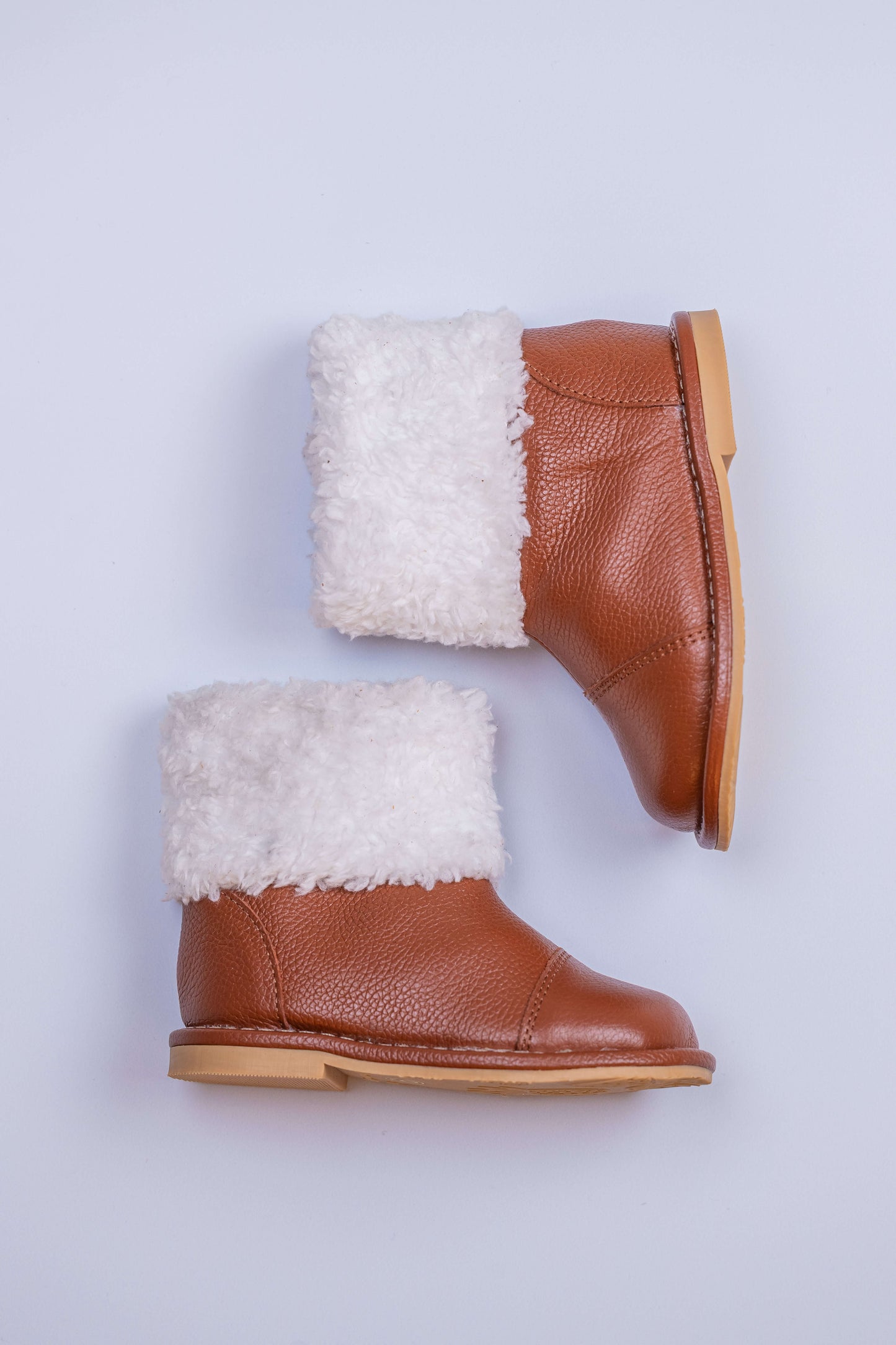 Bota Infantil Ananás Lumi Couro Caramelo