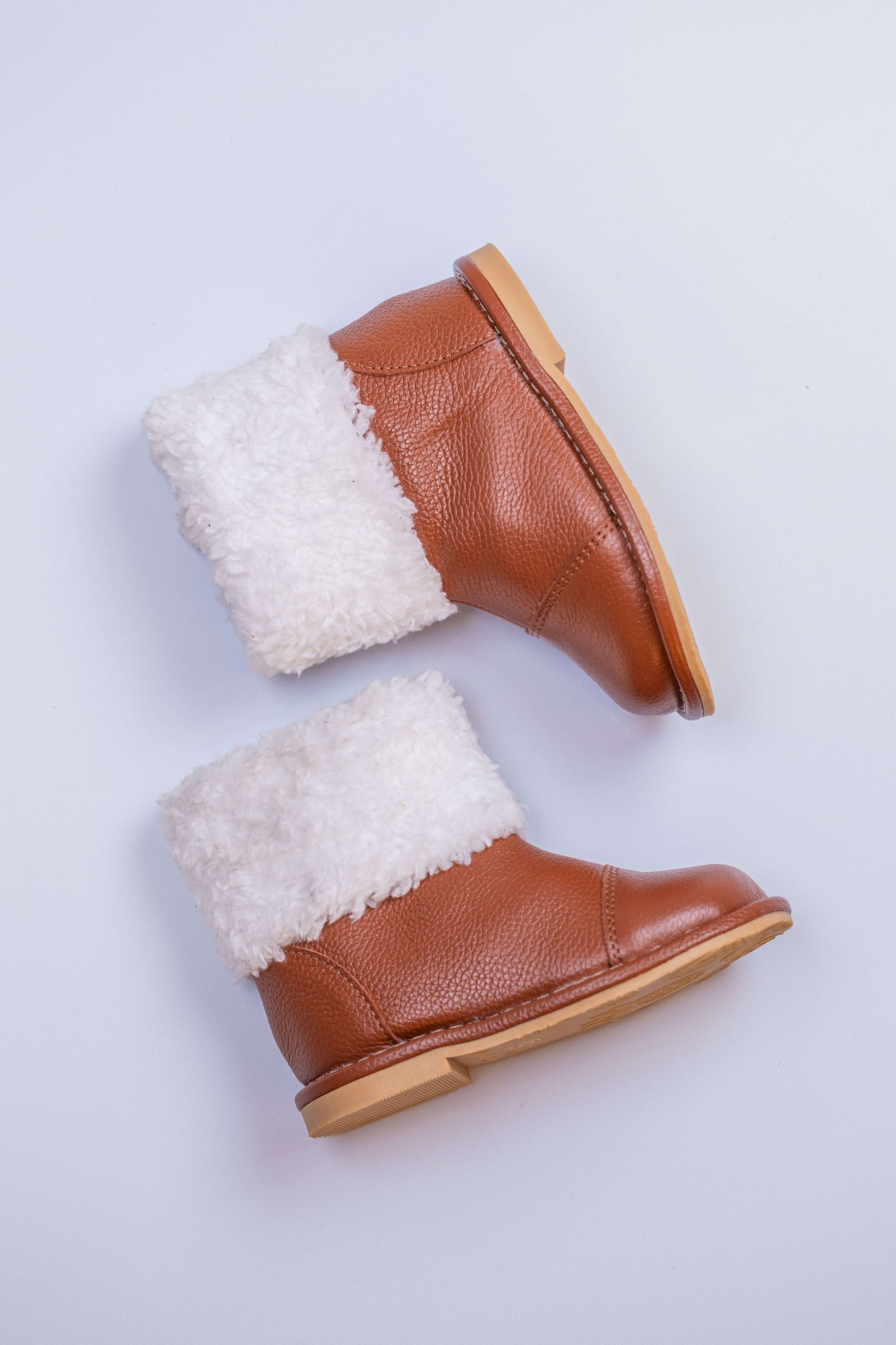 Bota Infantil Ananás Lumi Couro Caramelo