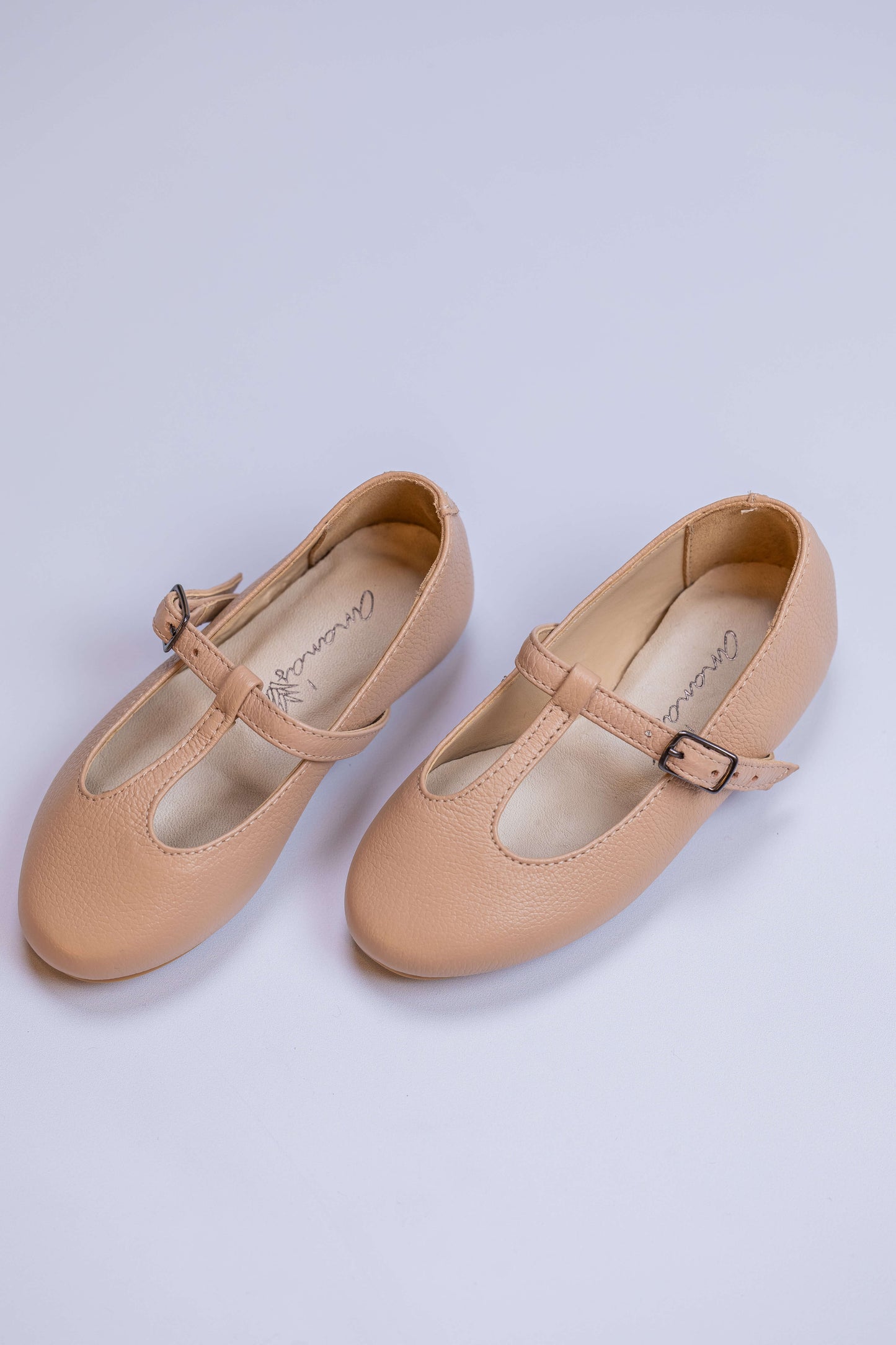 Sapatilha Infantil Ananás Boneca Olivia Couro Rose