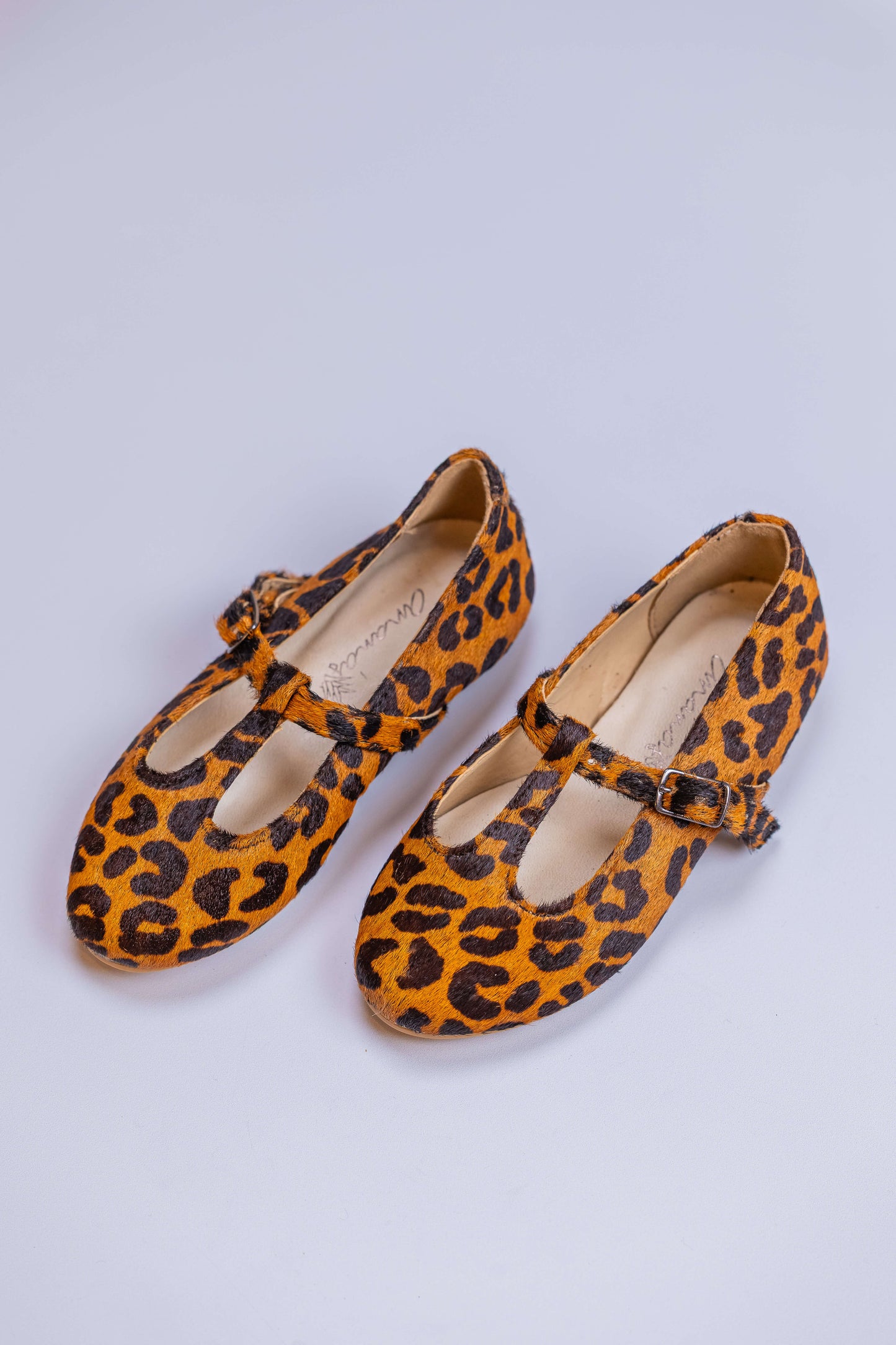 Sapatilha Infantil Ananás Boneca Olivia Couro Oncinha