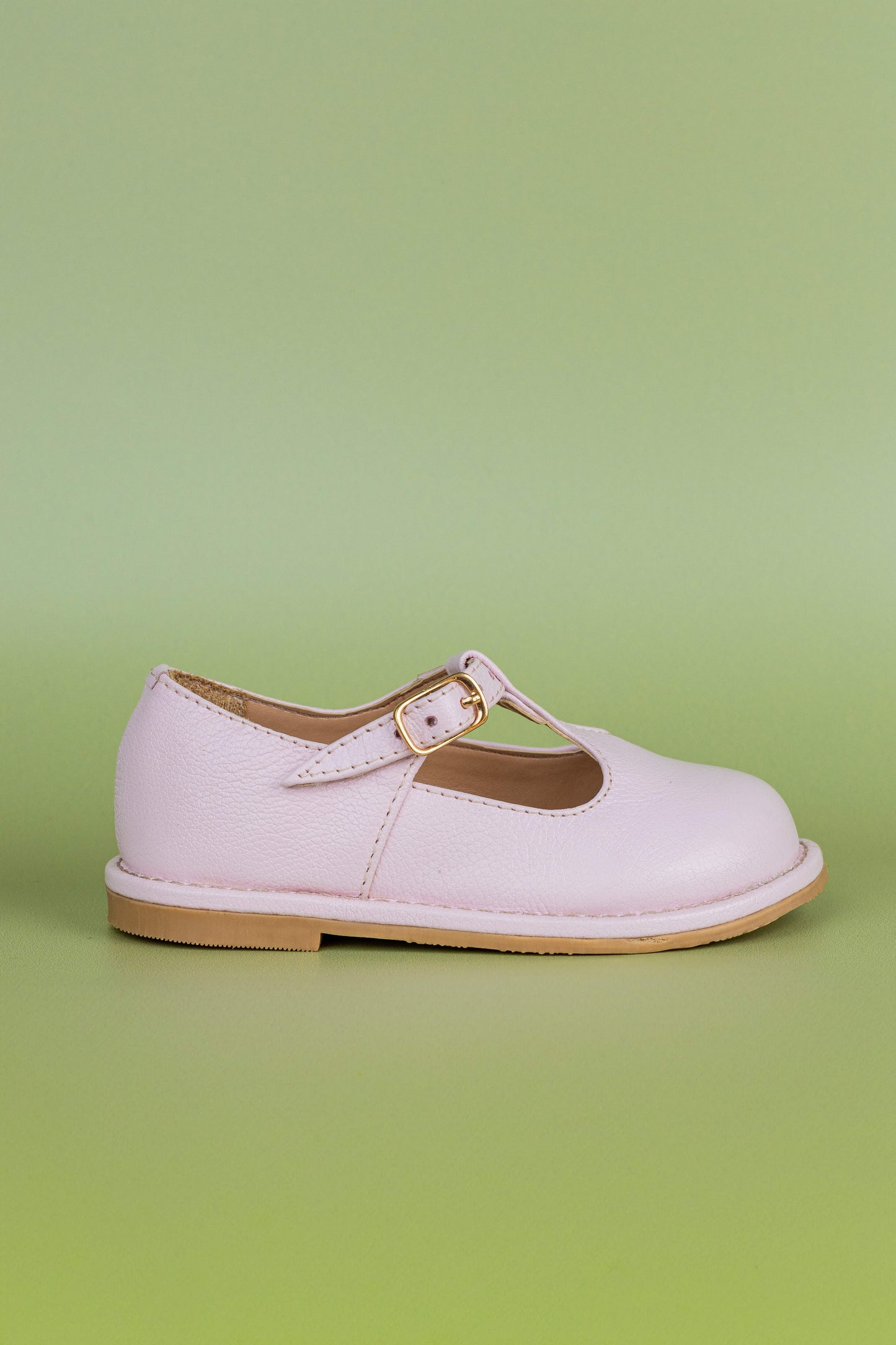 Sapato Infantil Ananás George Couro Rosa Bebê