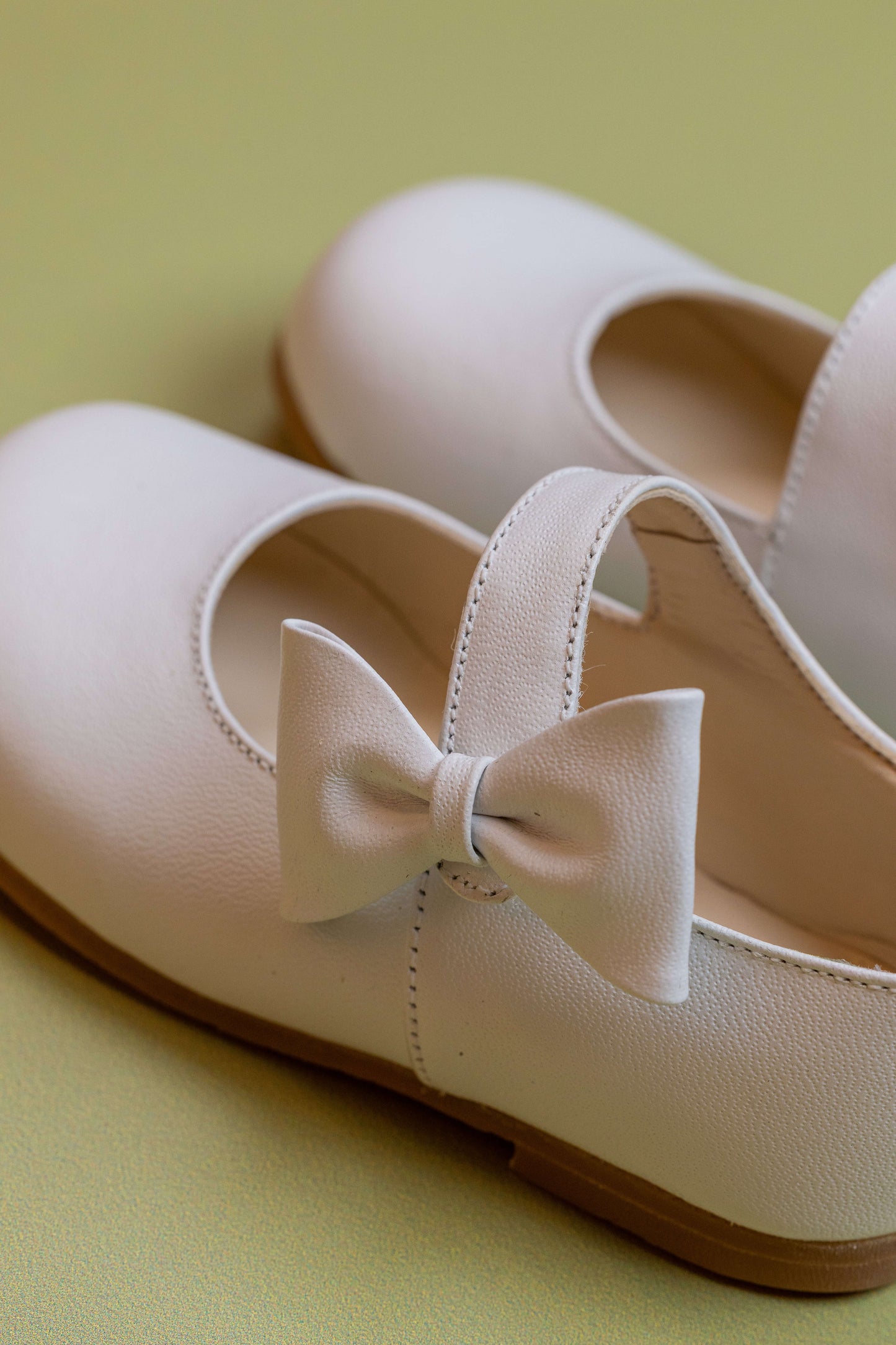 Sapato Infantil Ananás Jess Couro Branco