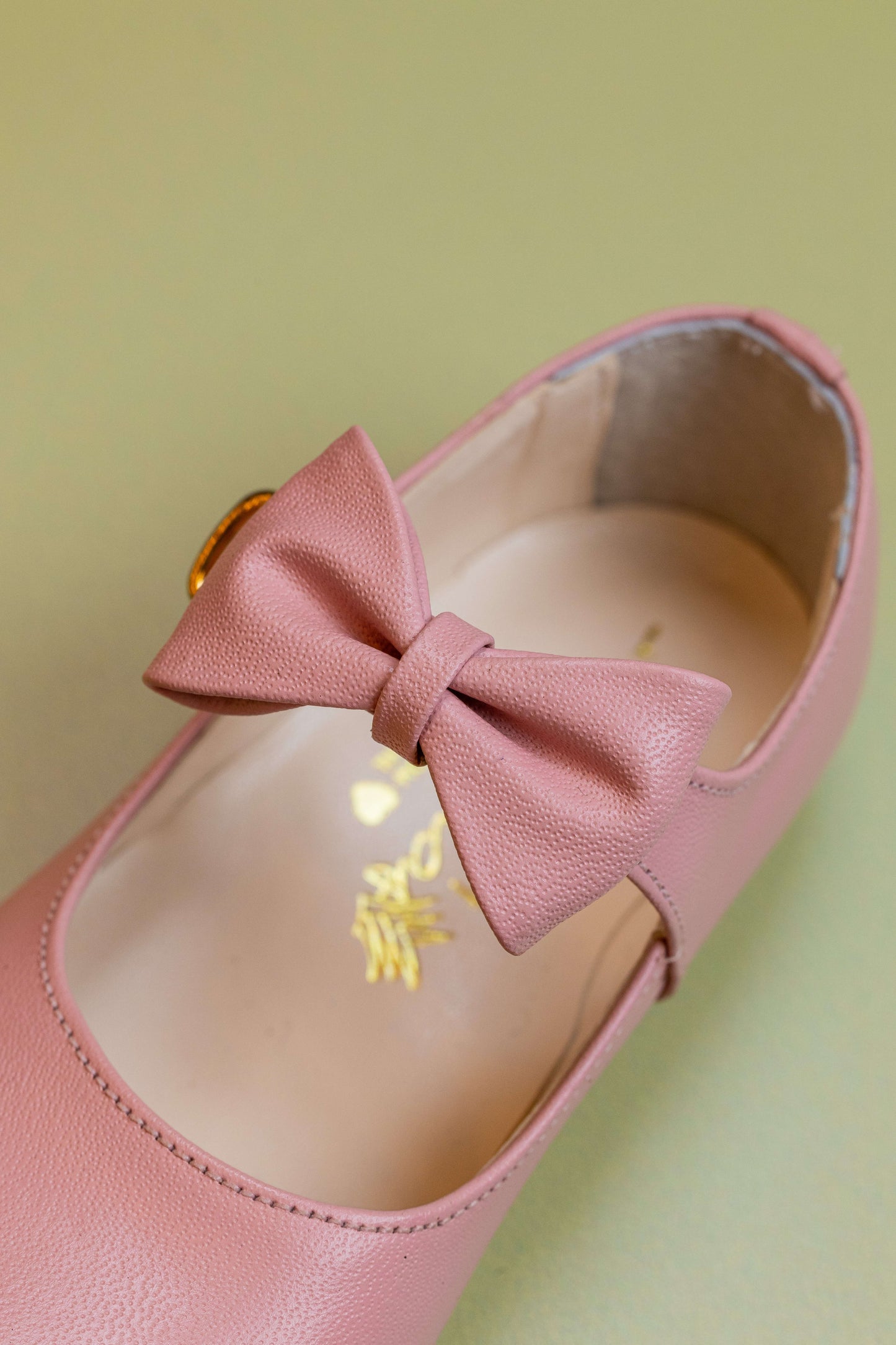 Sapato Infantil Ananás Beth Couro Rosa Bebê