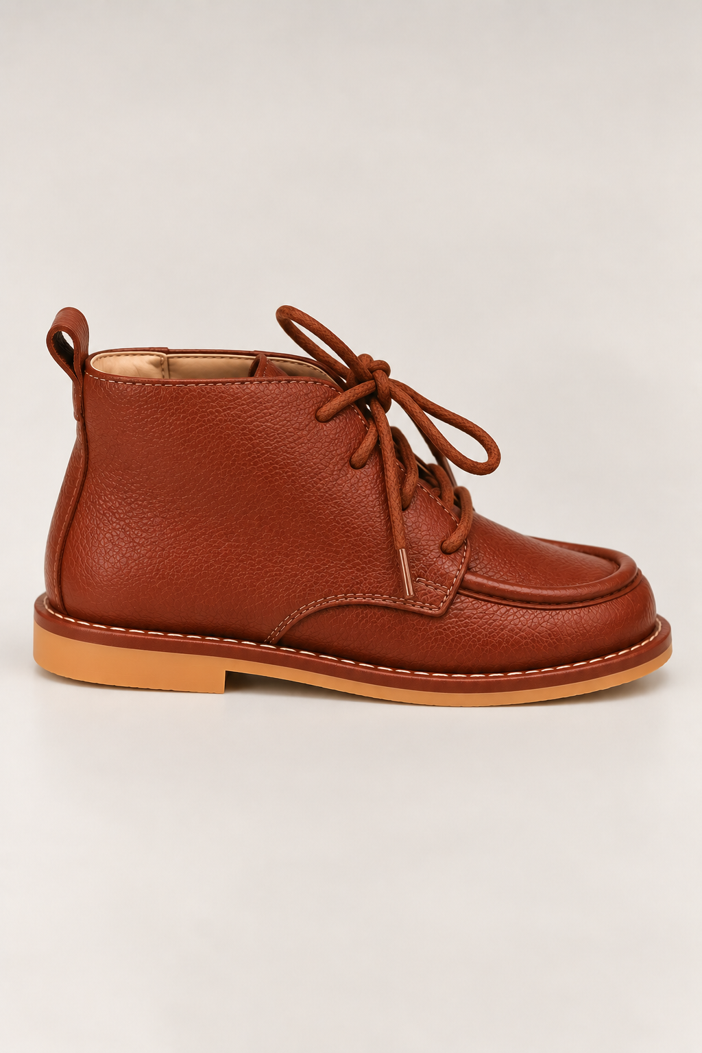 Bota Infantil Ananás Jack Couro Caramelo