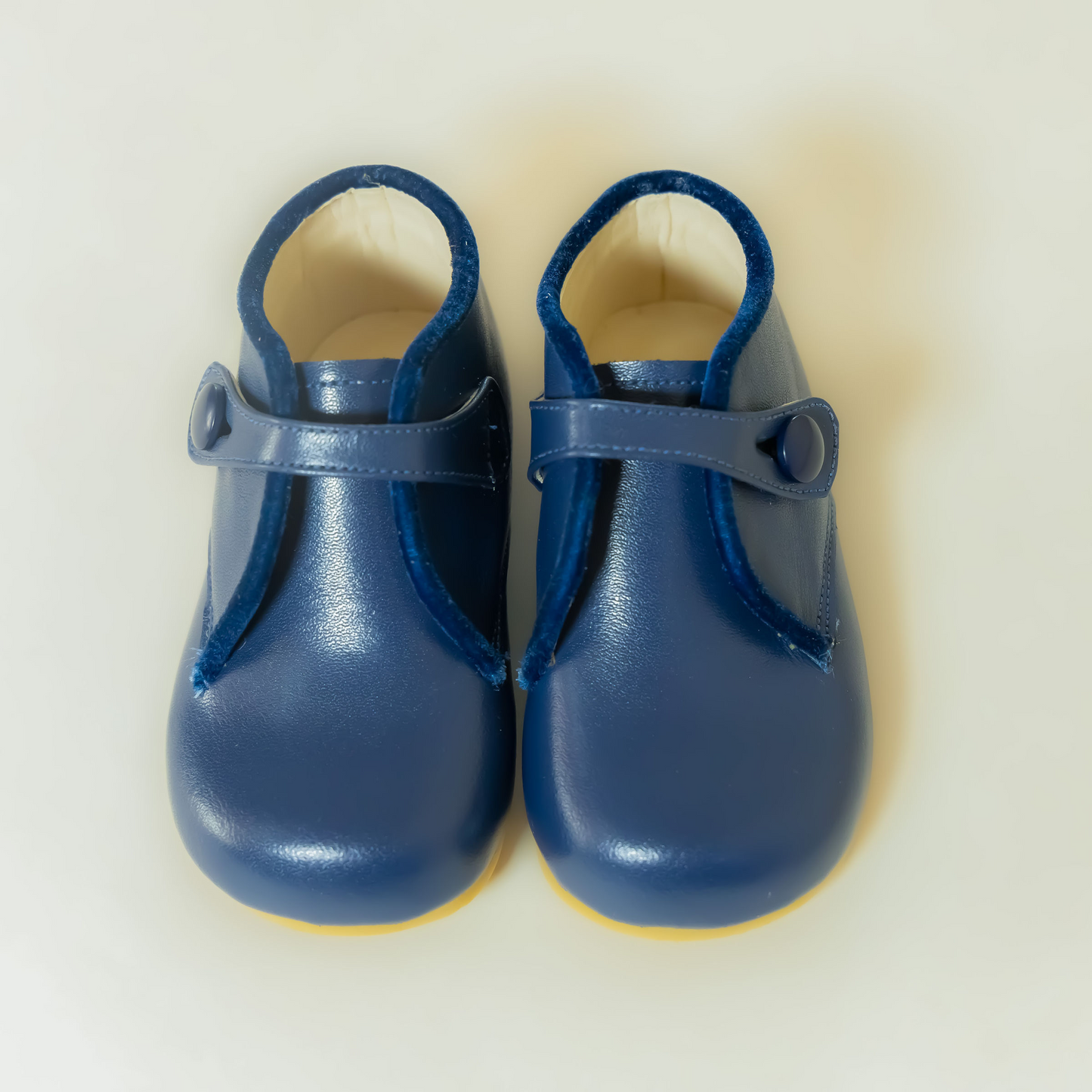 Bota Infantil Ananás Bonnie Couro Azul Marinho