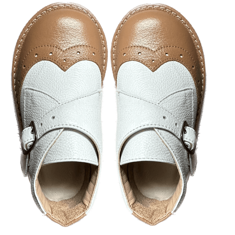 Sapato 2024 infantil couro