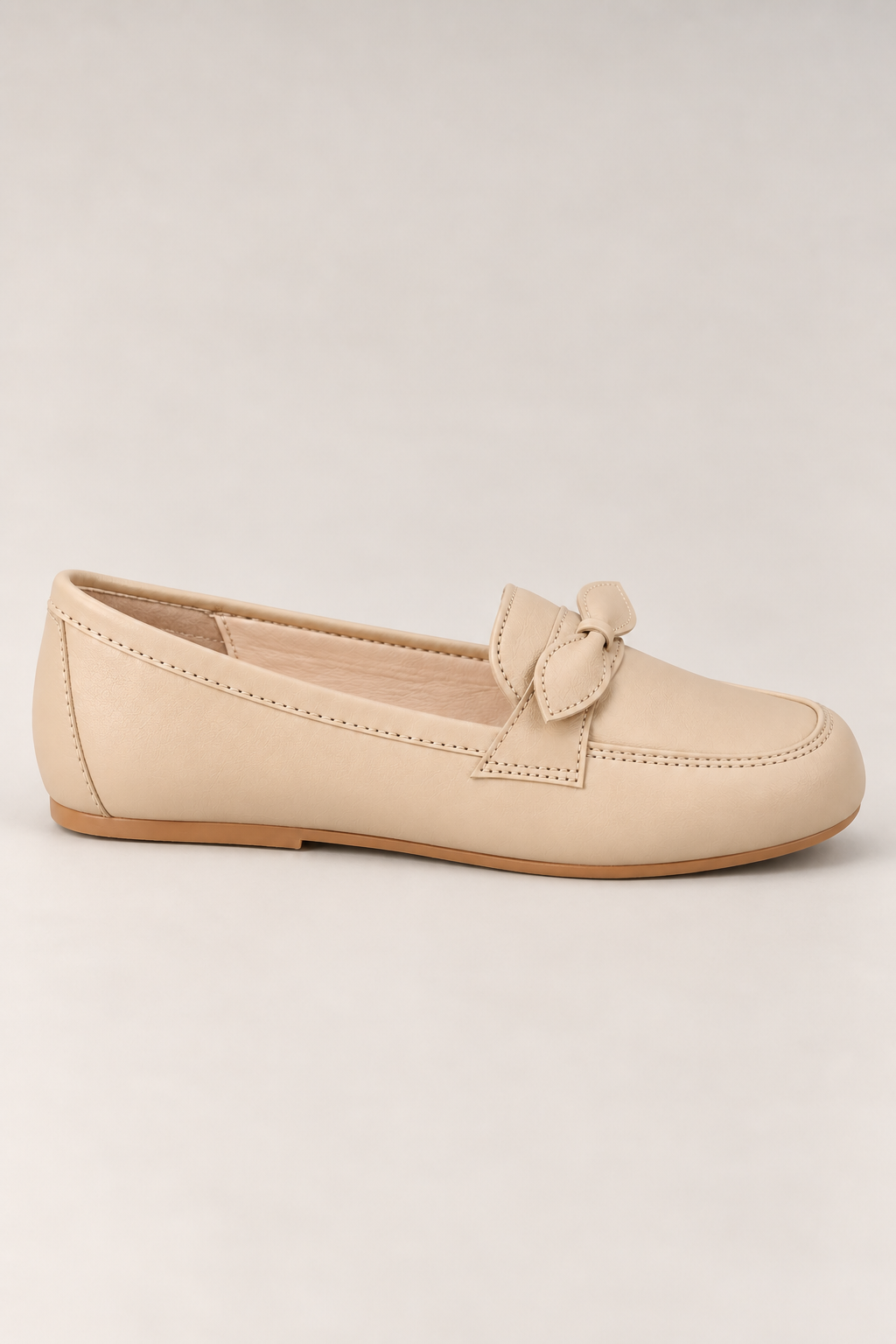 Mocassim Infantil Ananás Sylvie em Couro Off White
