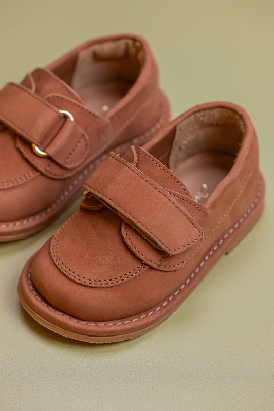 Sapato Infantil Ananás Roger Sued Caramelo