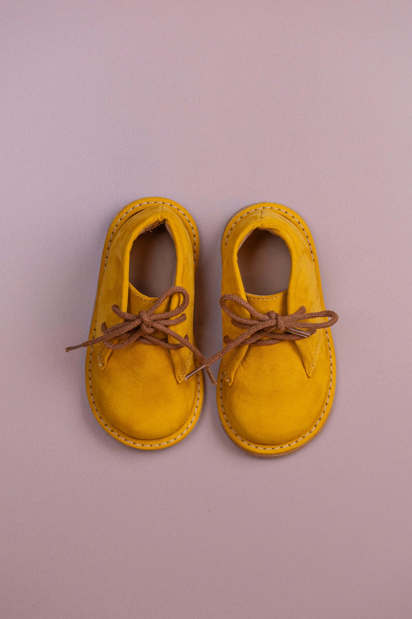 Bota Infantil Ananás Ollie Sued Amarelo Mostarda