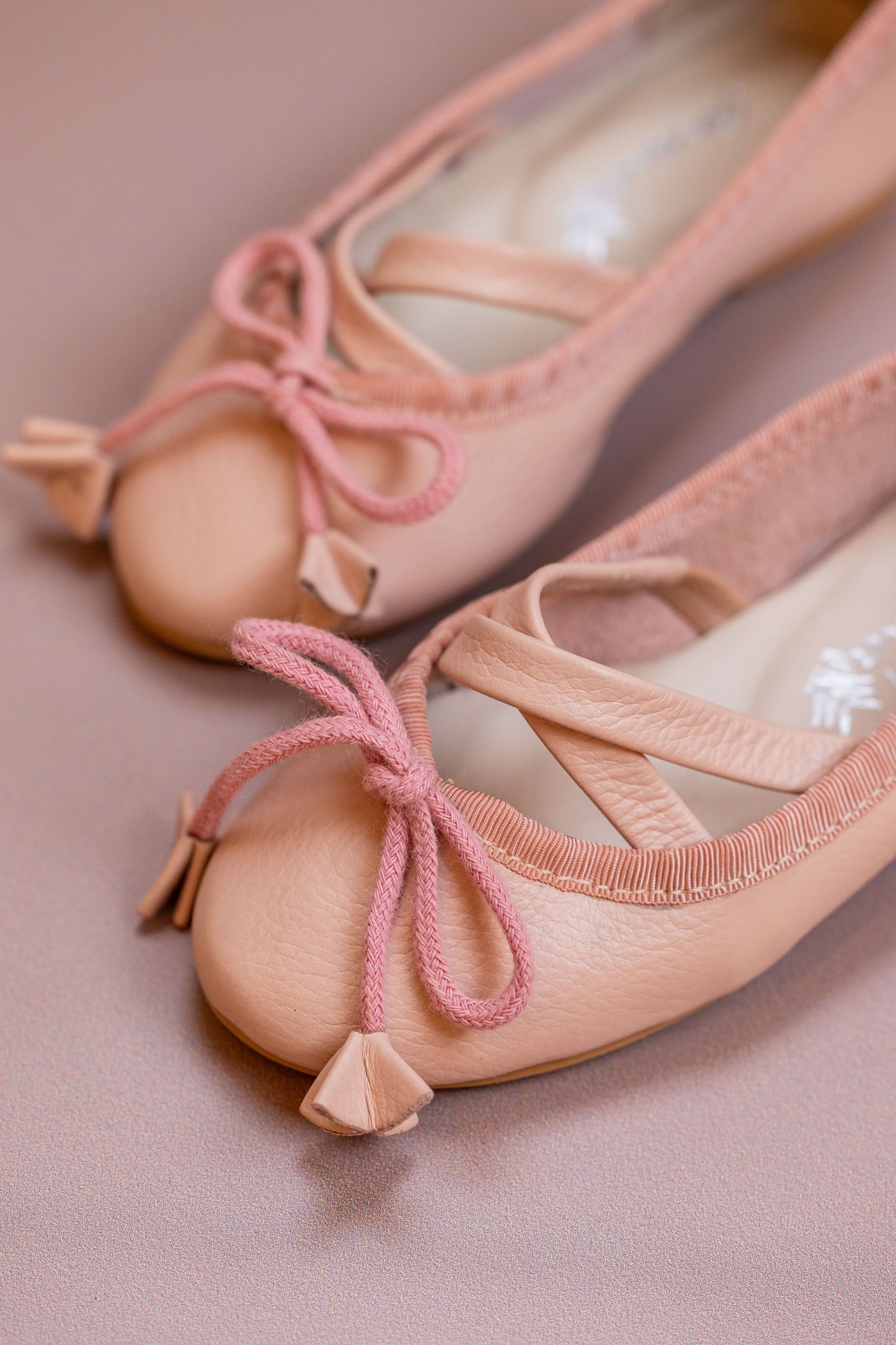 Sapatilha Infantil Ananás Bailarina Anna Couro Rose