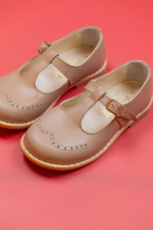 Sapato Infantil Ananás George Dots Couro Rose