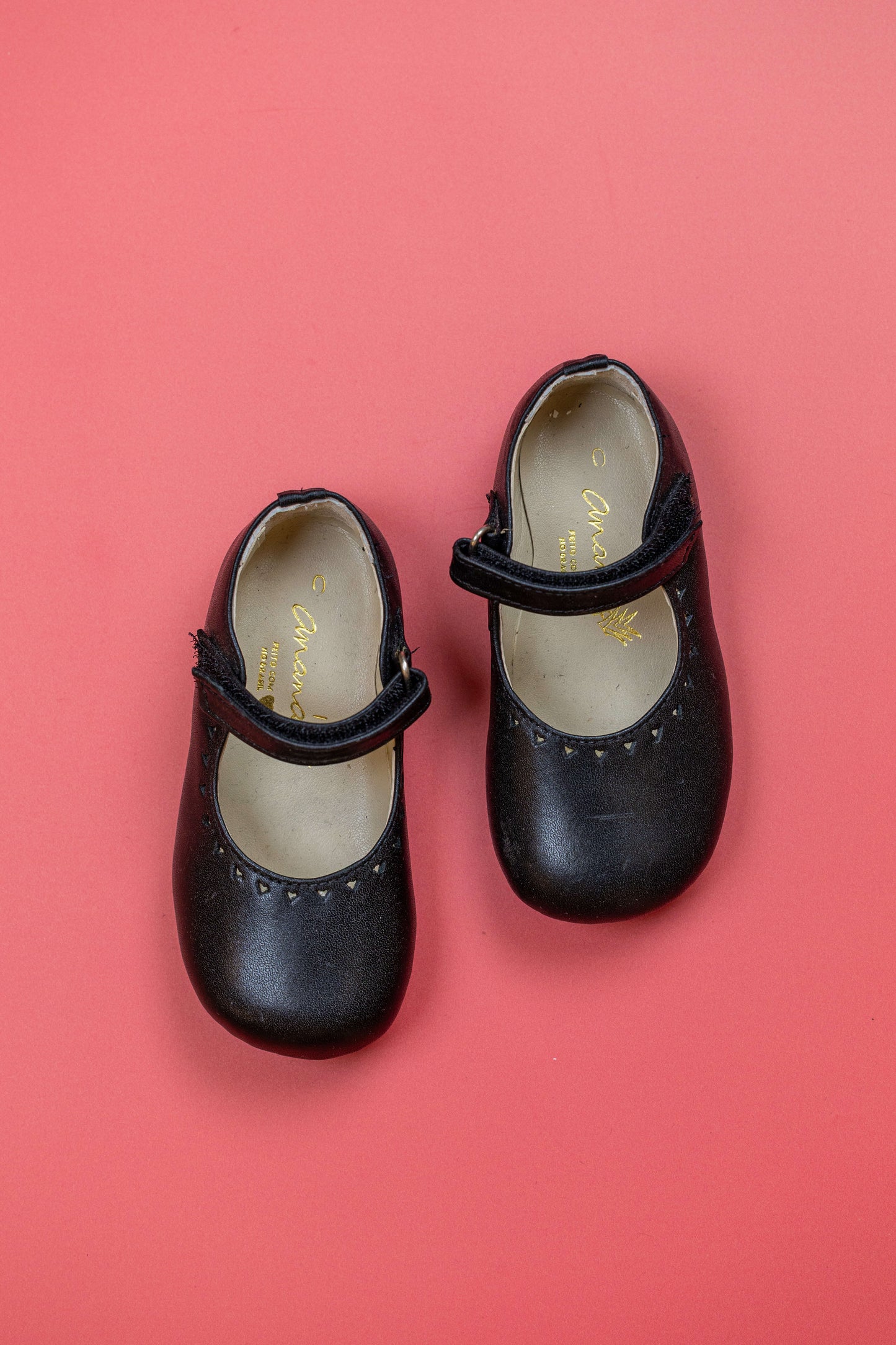 Sapato Infantil Ananás Bella Couro Preto