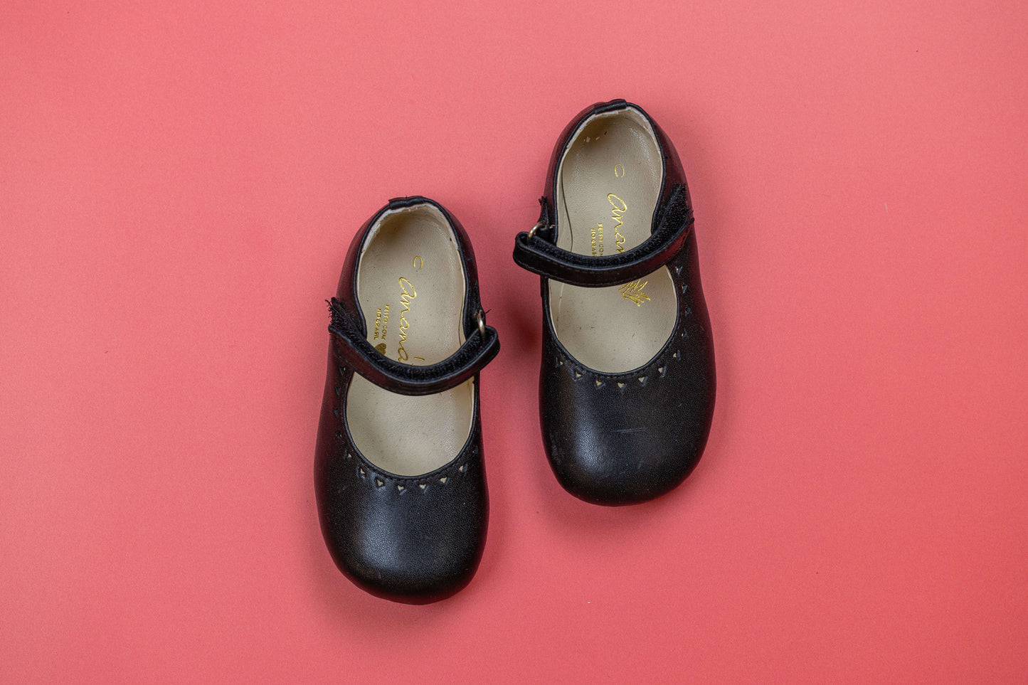 Sapato Infantil Ananás Bella Couro Preto