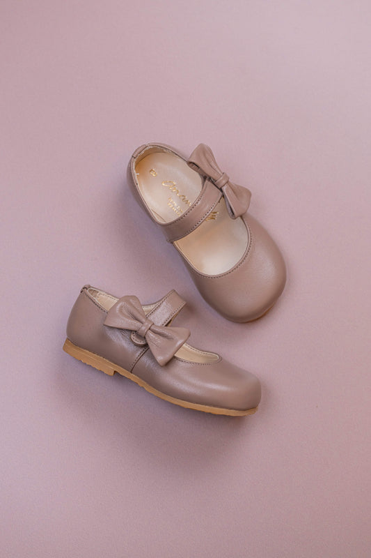 Sapato Infantil Ananás Jess Couro Fendi