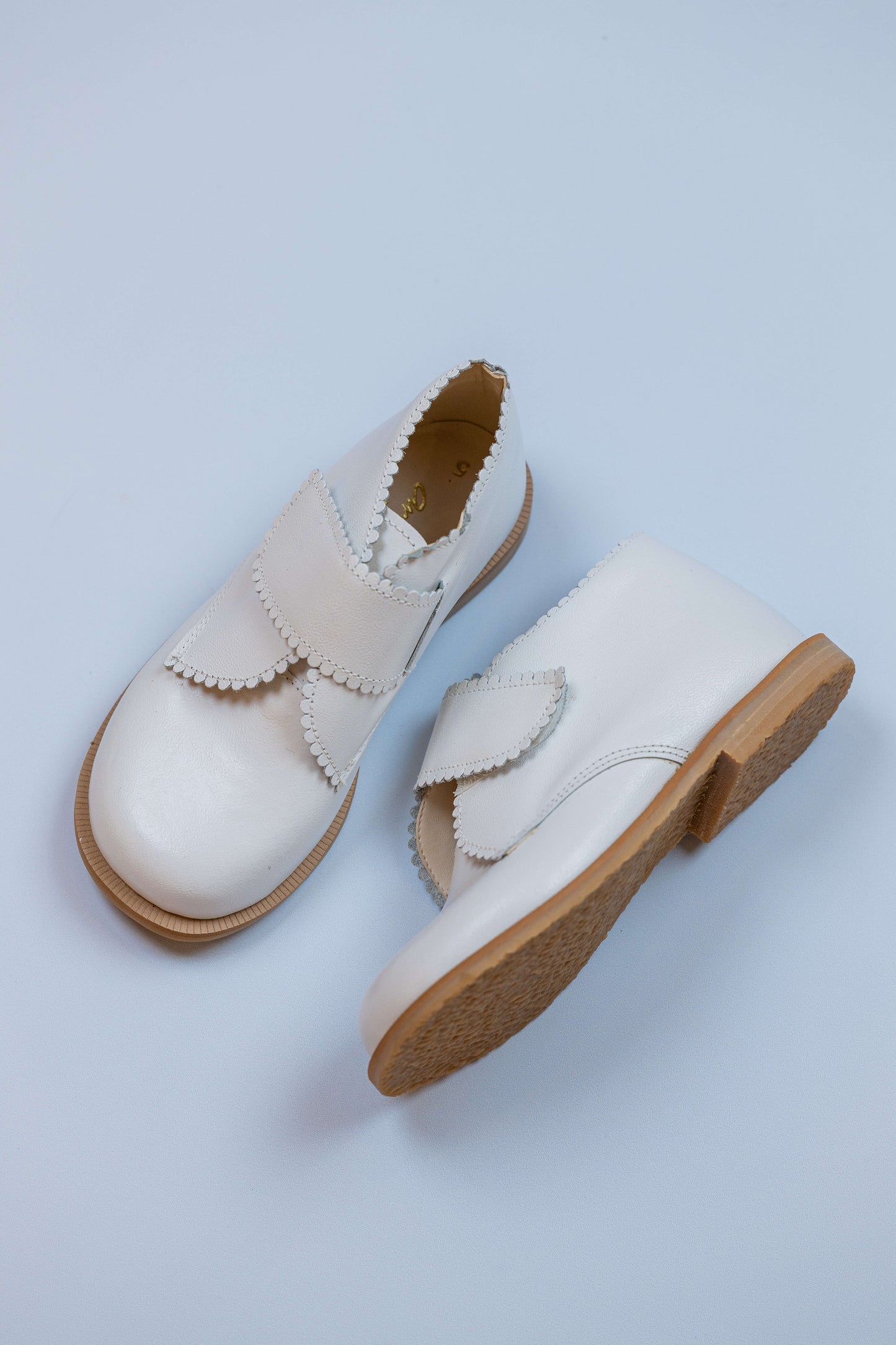 Bota Infantil Ananás Charlotte Couro Branco