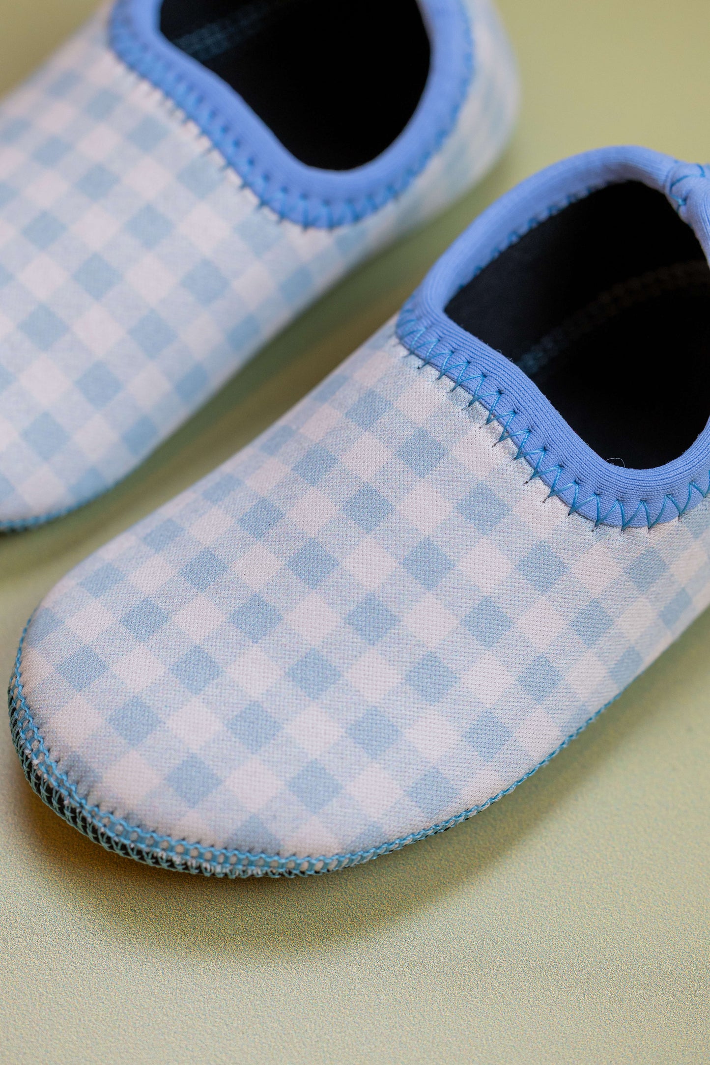 Sapato Infantil Ananás Kai Neoprene Vichy Azul