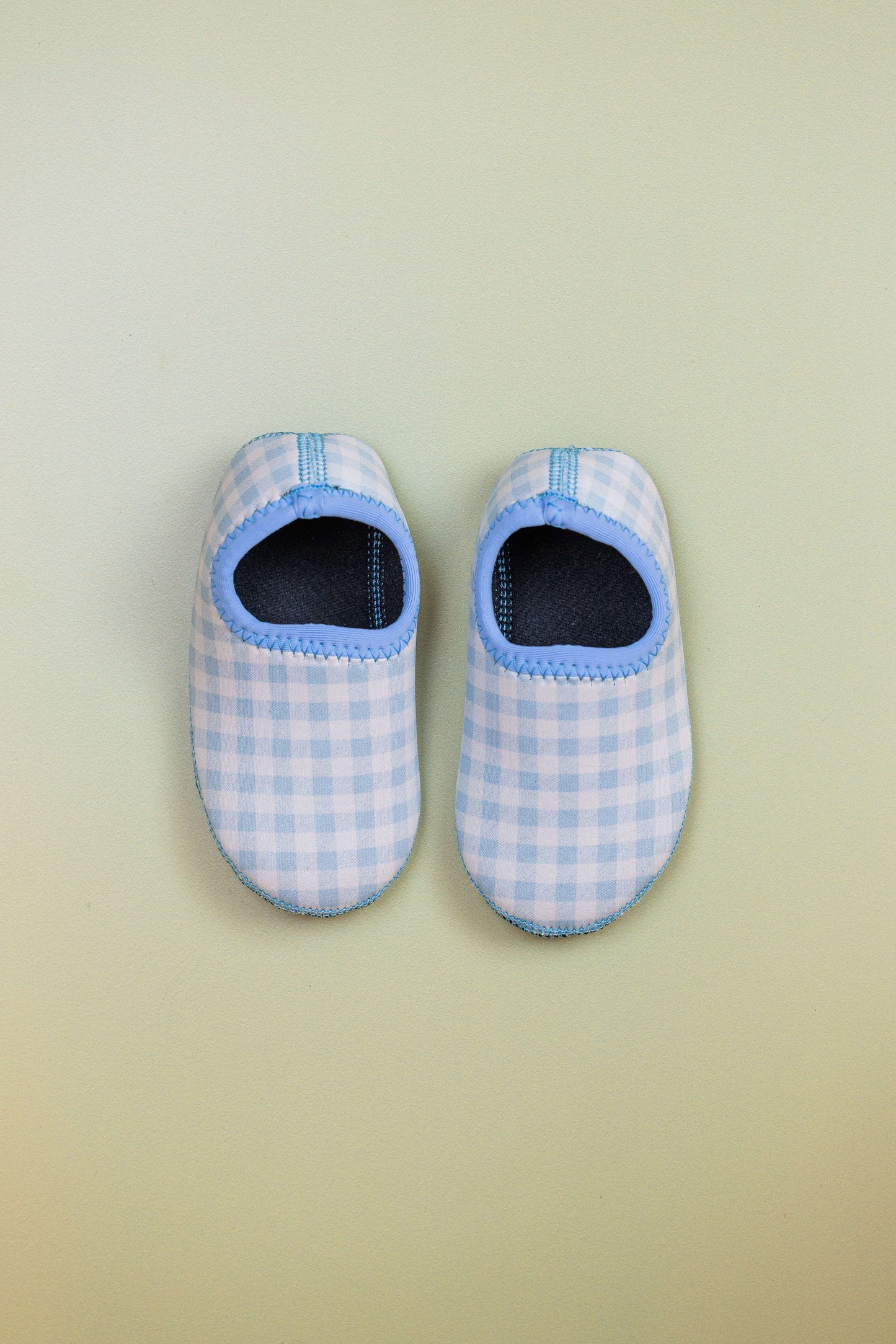 Sapato Infantil Ananás Kai Neoprene Vichy Azul