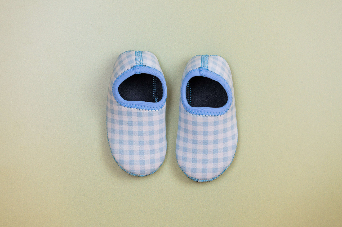 Sapato Infantil Ananás Kai Neoprene Vichy Azul