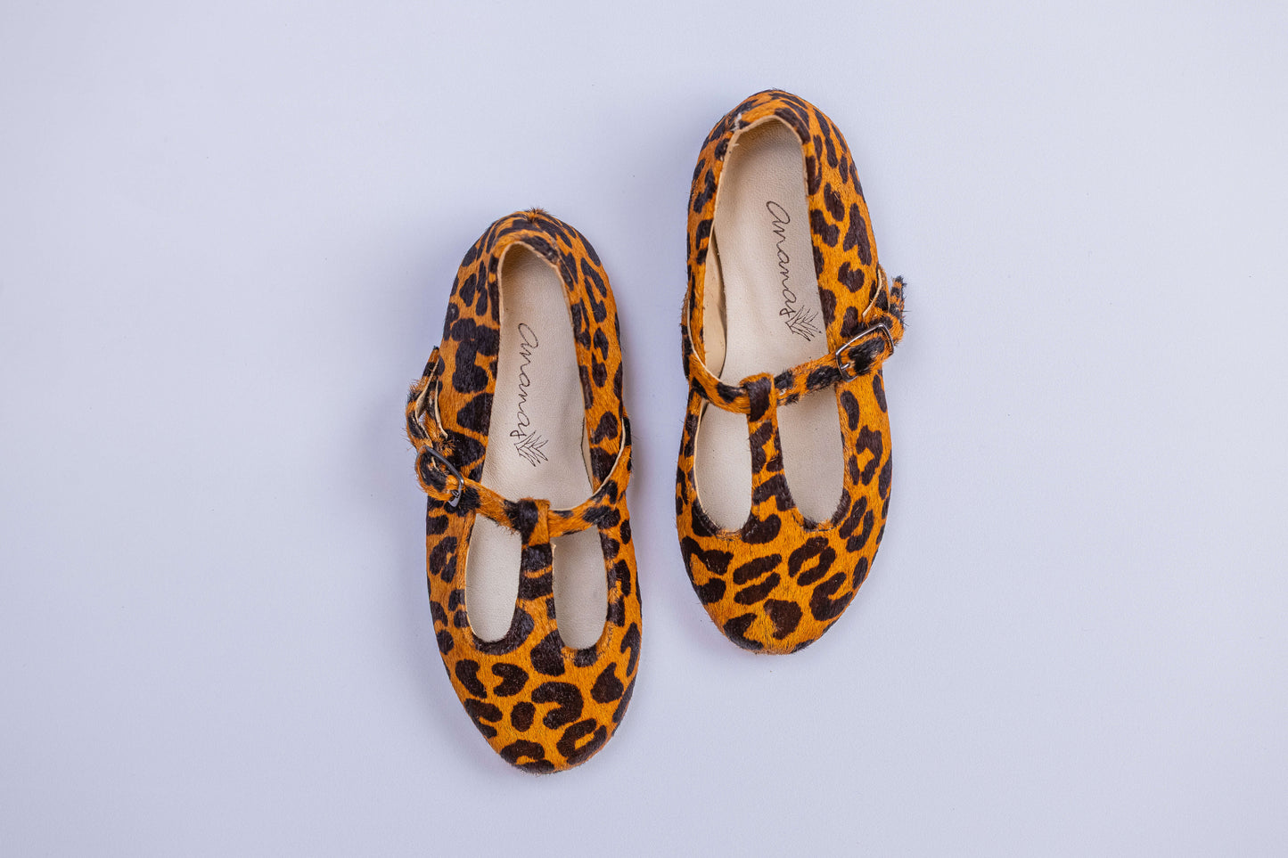 Sapatilha Infantil Ananás Boneca Olivia Couro Oncinha