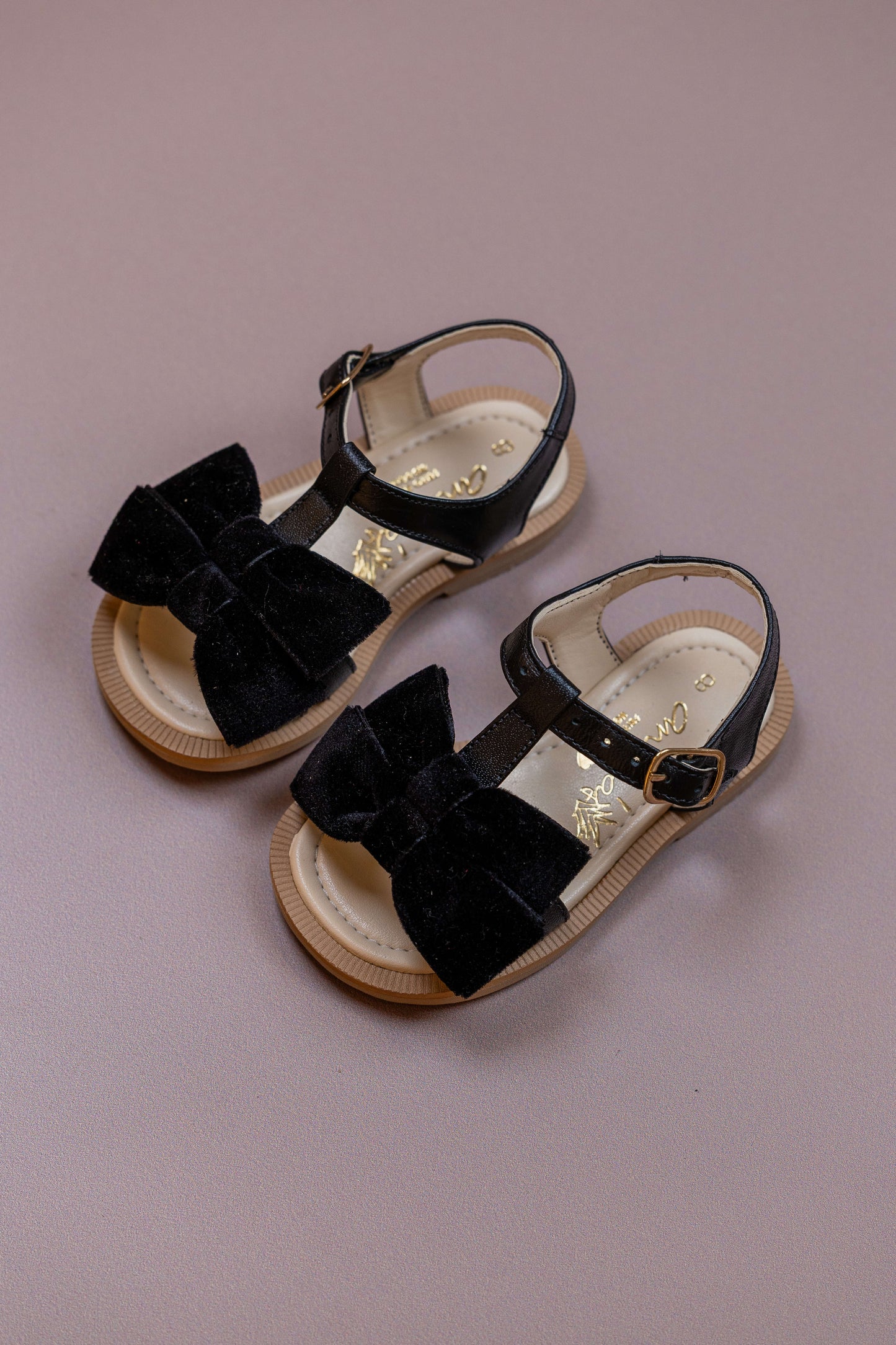 Sandália Infantil Ananás Vera Couro Preto