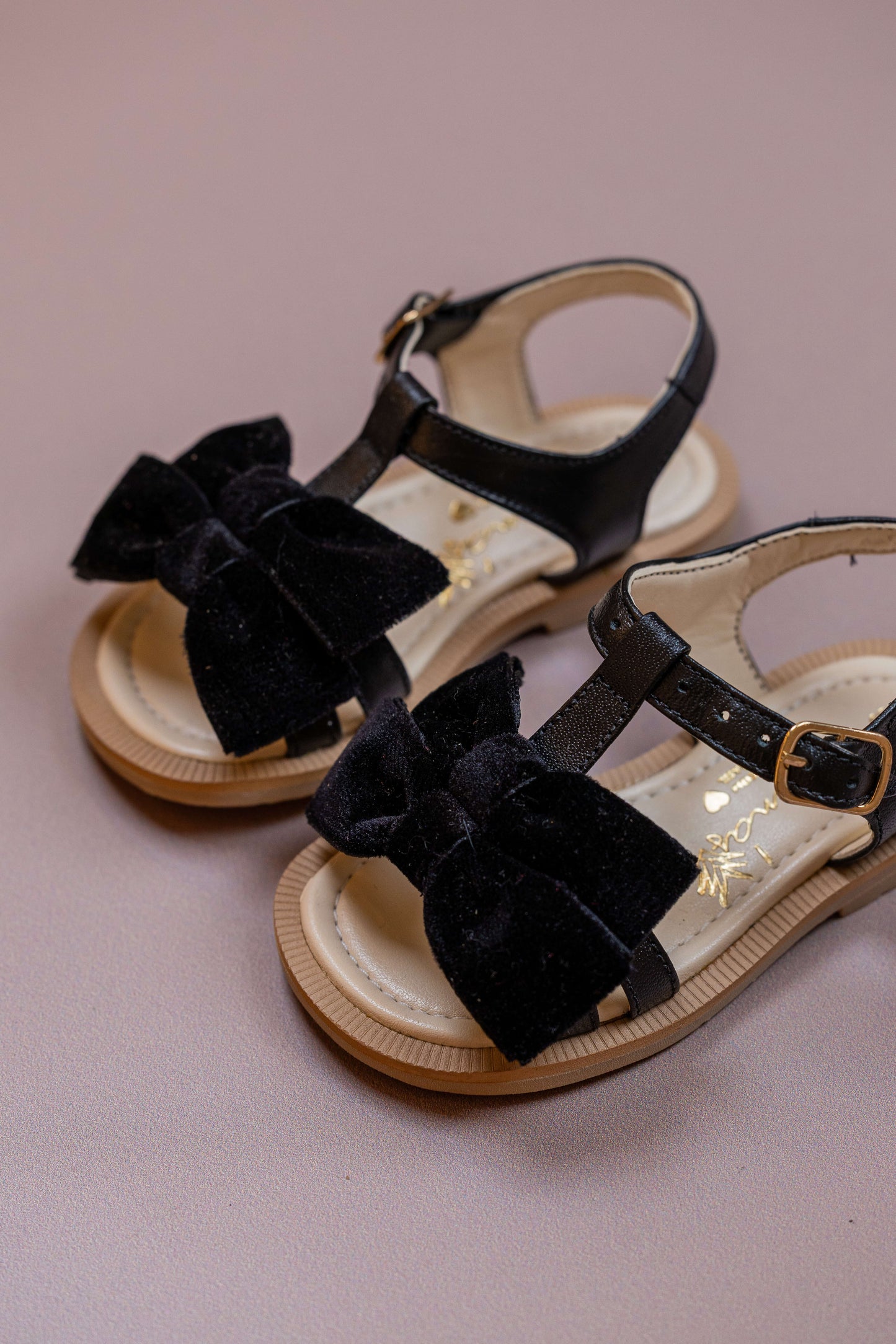 Sandália Infantil Ananás Vera Couro Preto