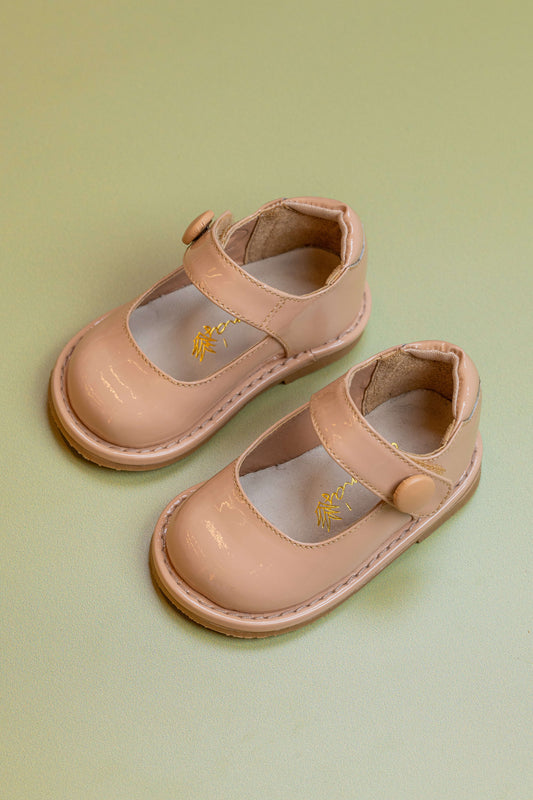 Sapato Infantil Ananás Olga Veniz Bege
