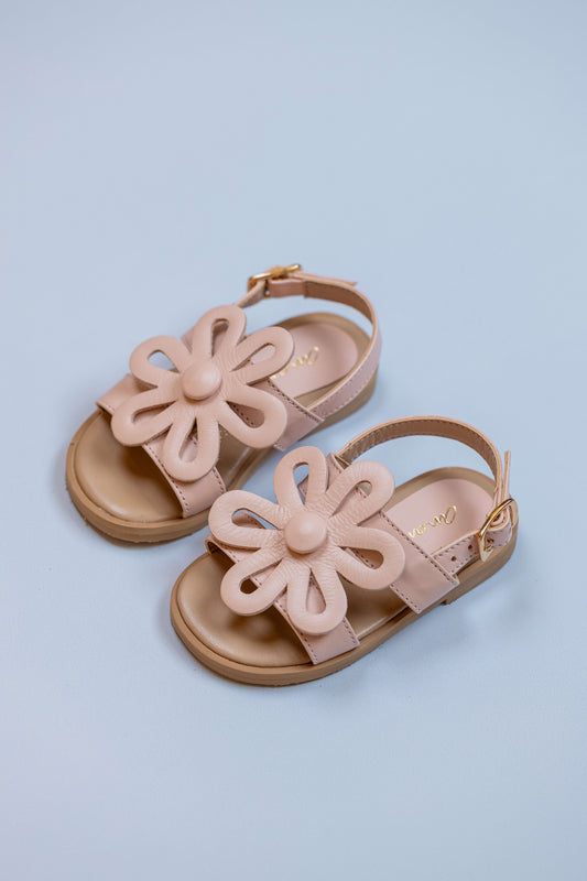 Sandália Infantil Ananás Lavie Couro Rosa Ballet