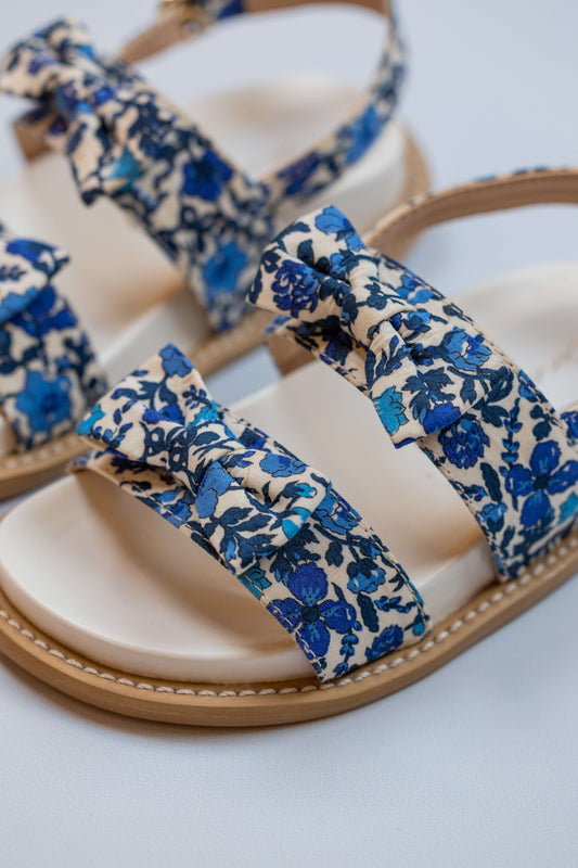 Papete Infantil Ananás Fleur Tecido Floral Azul