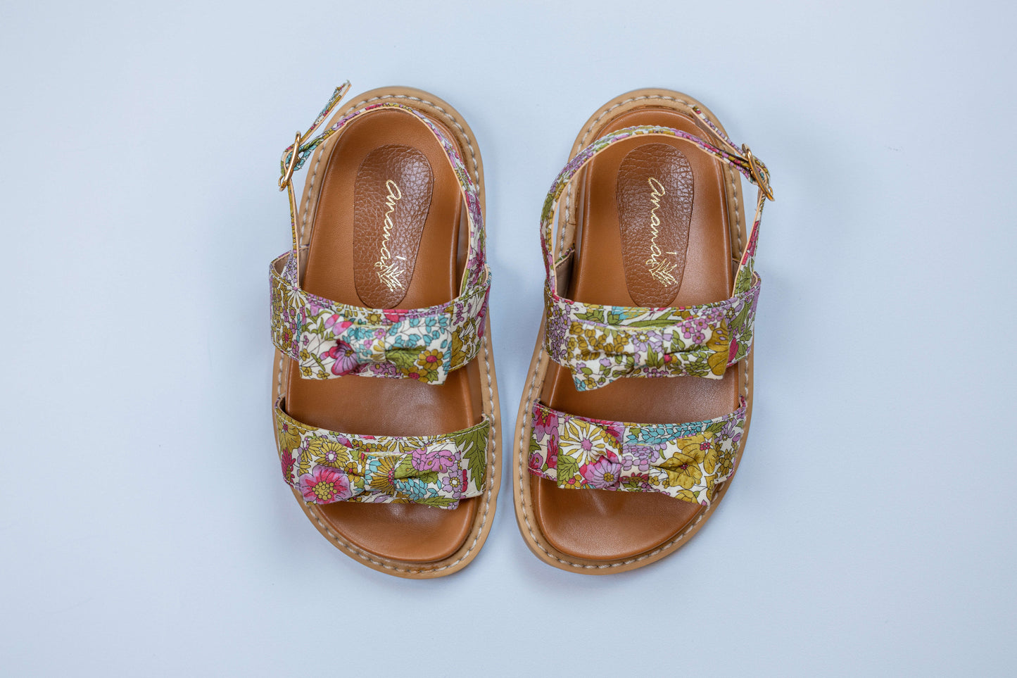 Papete Infantil Ananás Fleur Tecido Floral Rosa