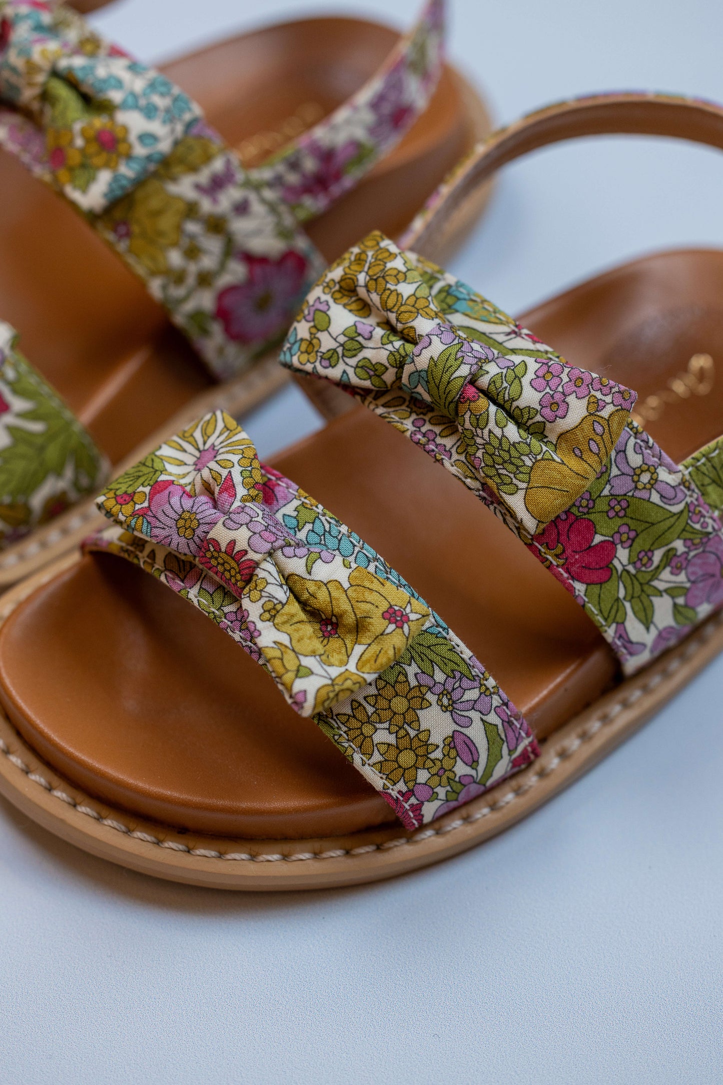 Papete Infantil Ananás Fleur Tecido Floral Rosa