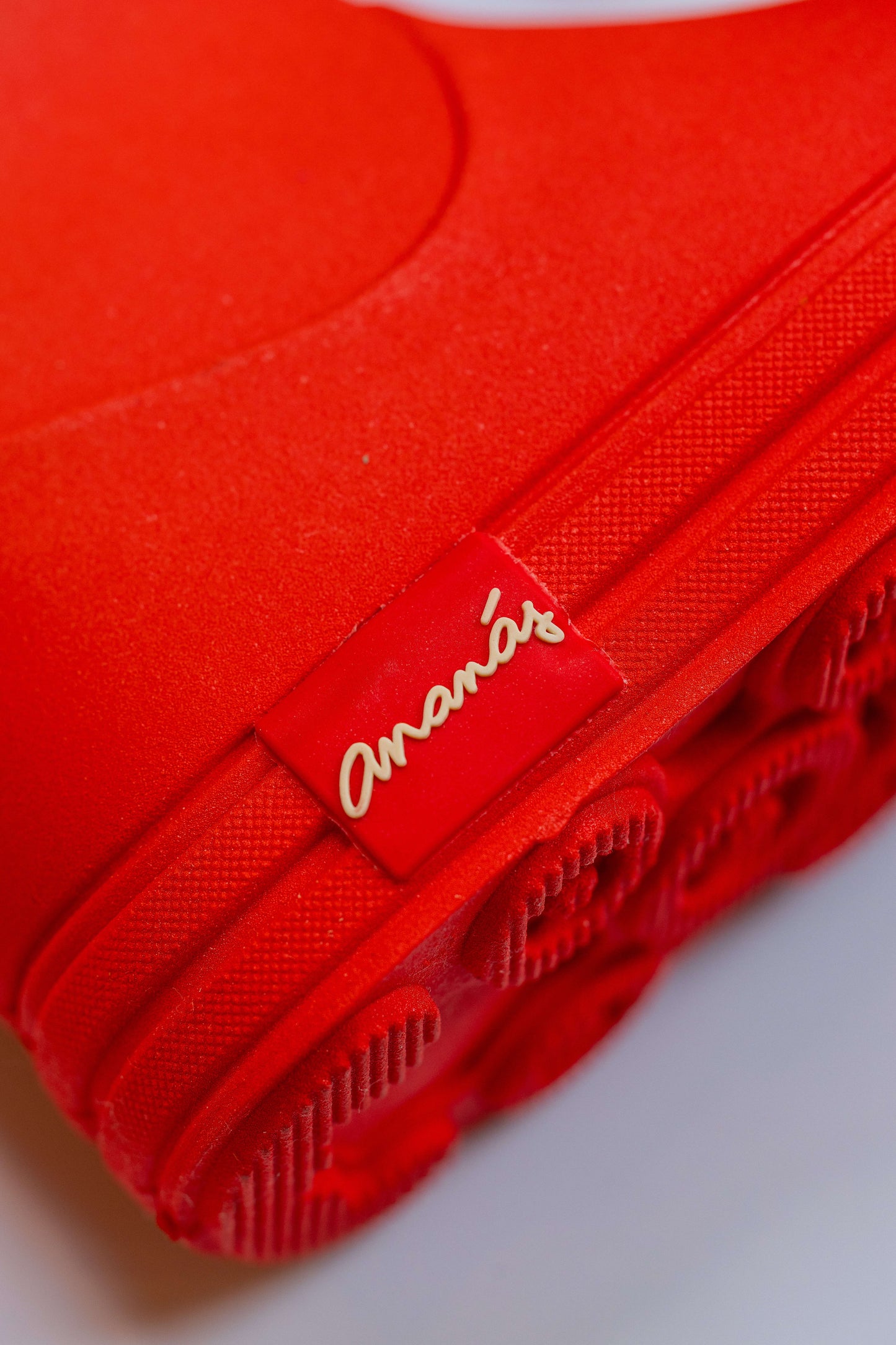 Galocha Infantil Ananás Puddle Borracha Vermelha