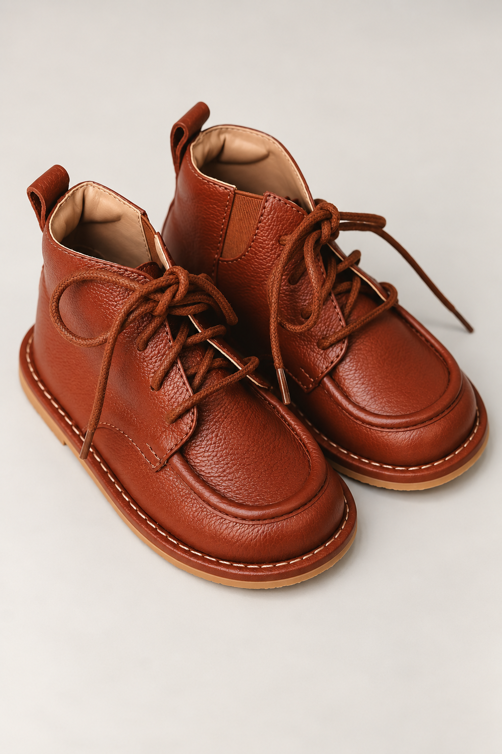 Bota Infantil Ananás Jack Couro Caramelo