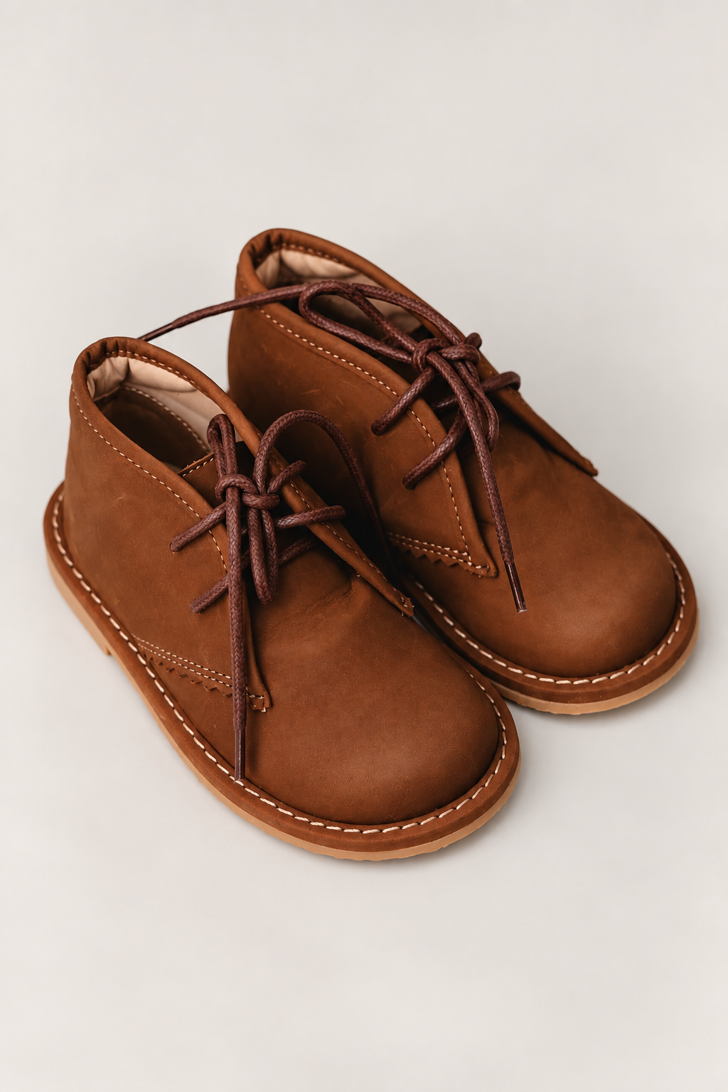 Bota Infantil Ananás Ollie Sued Caramelo