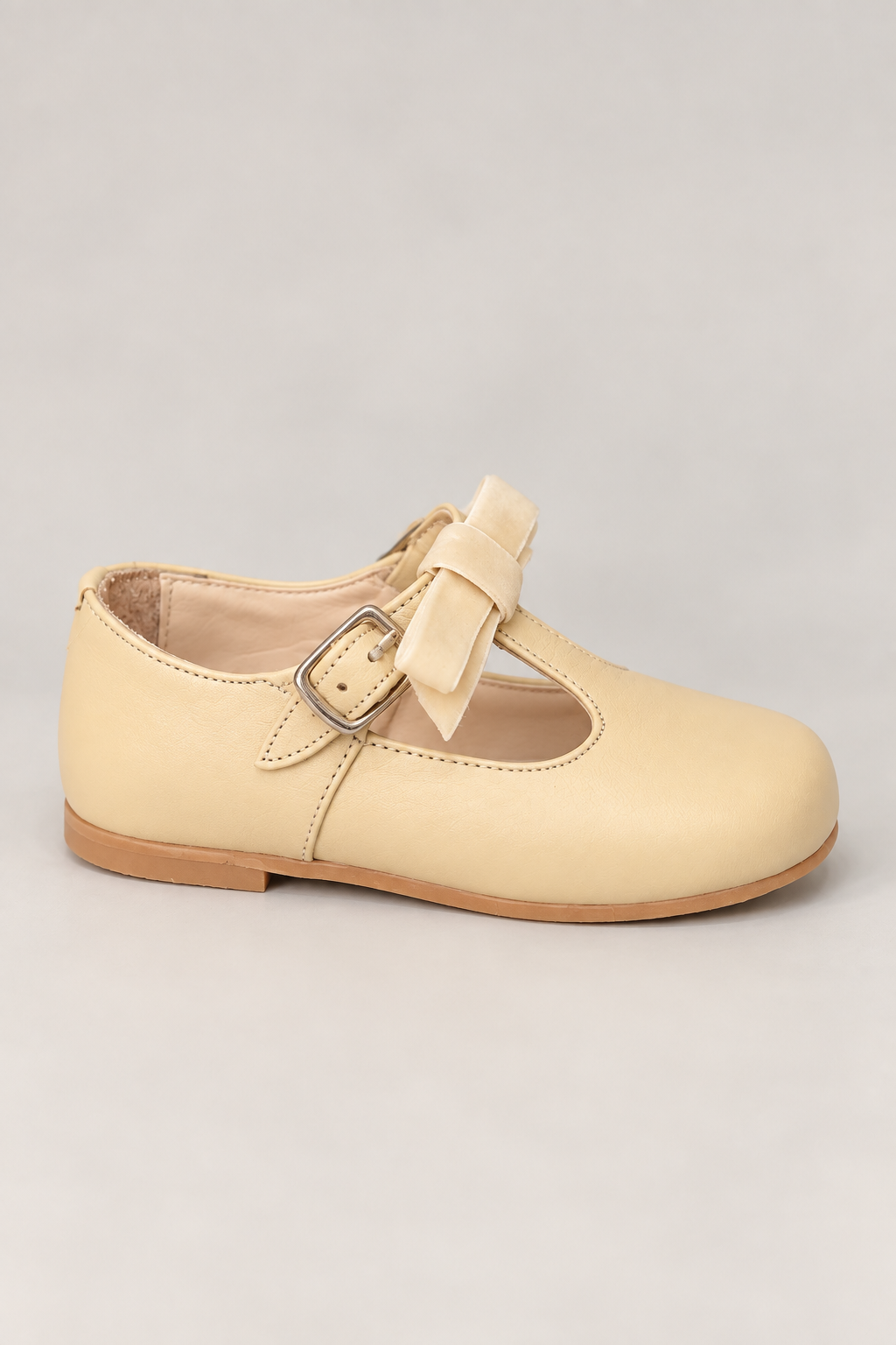 Sapato Infantil Ananas Clementine Couro Off White